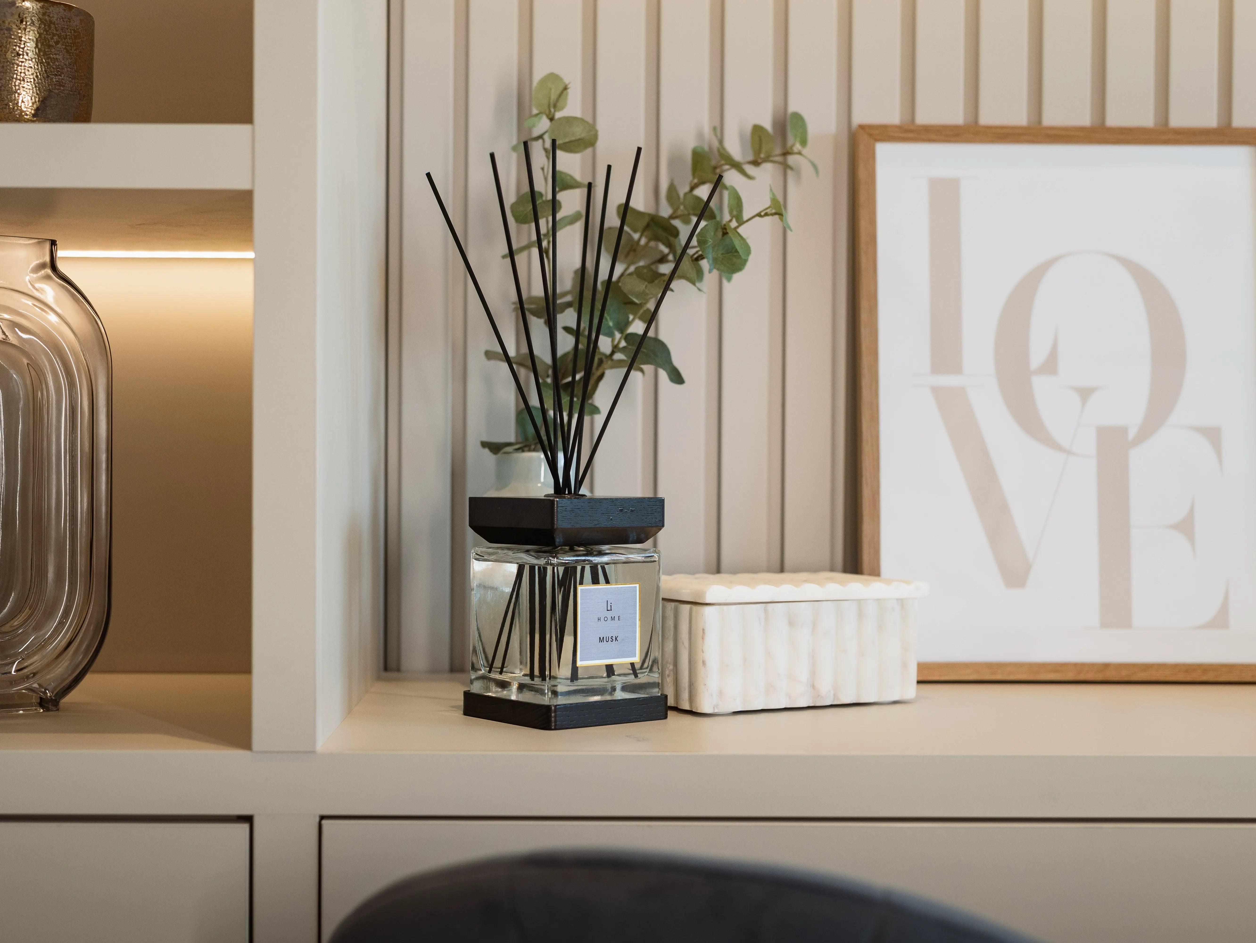 Luxury Square Diffuser - Musk Lifestyle Home Collection