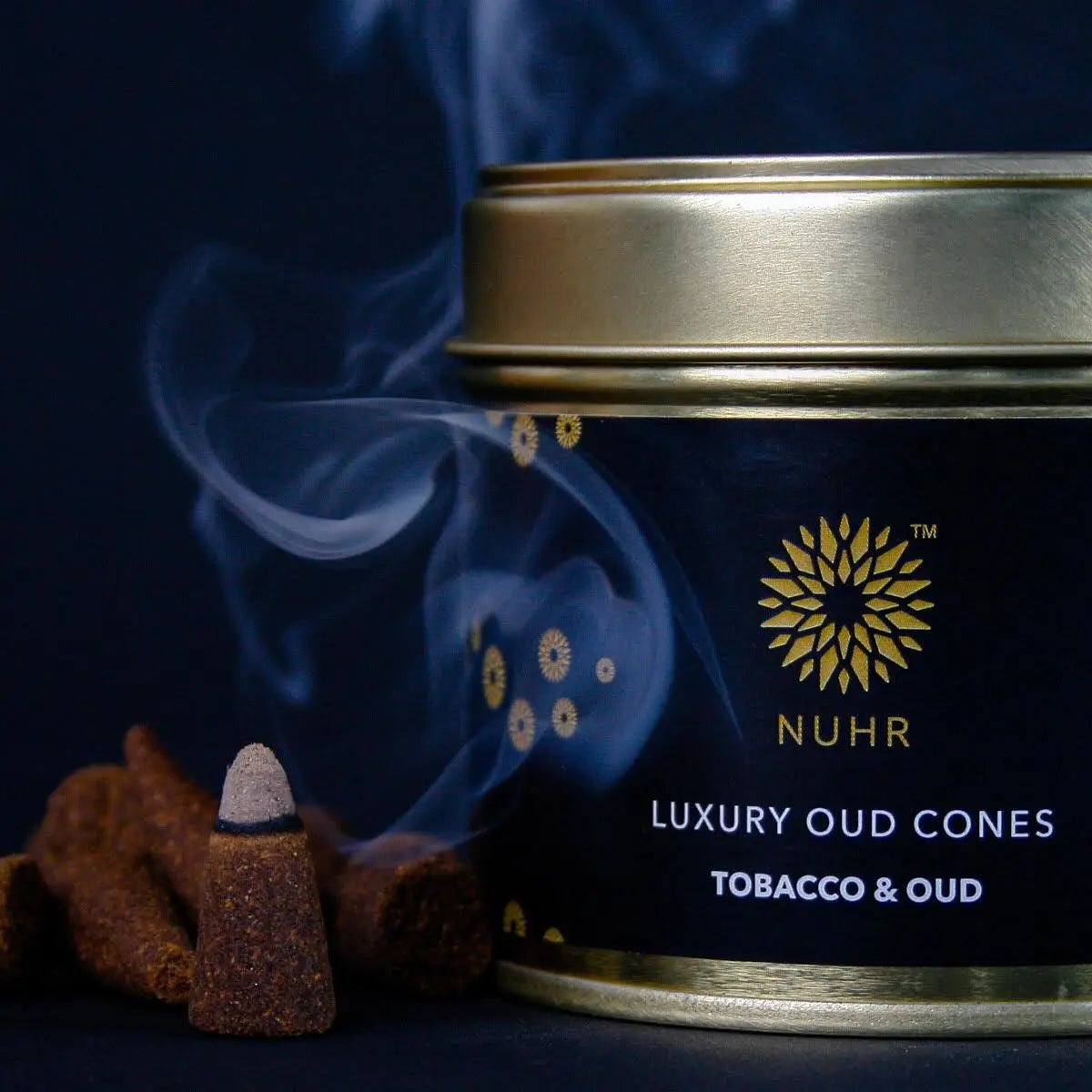 Tobacco and Oud Incense Cones NUHR Home
